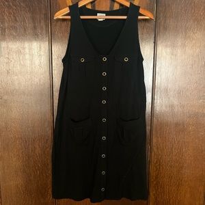 Vintage-Circa 2008 Converse Lone Star tank dress with brass snaps